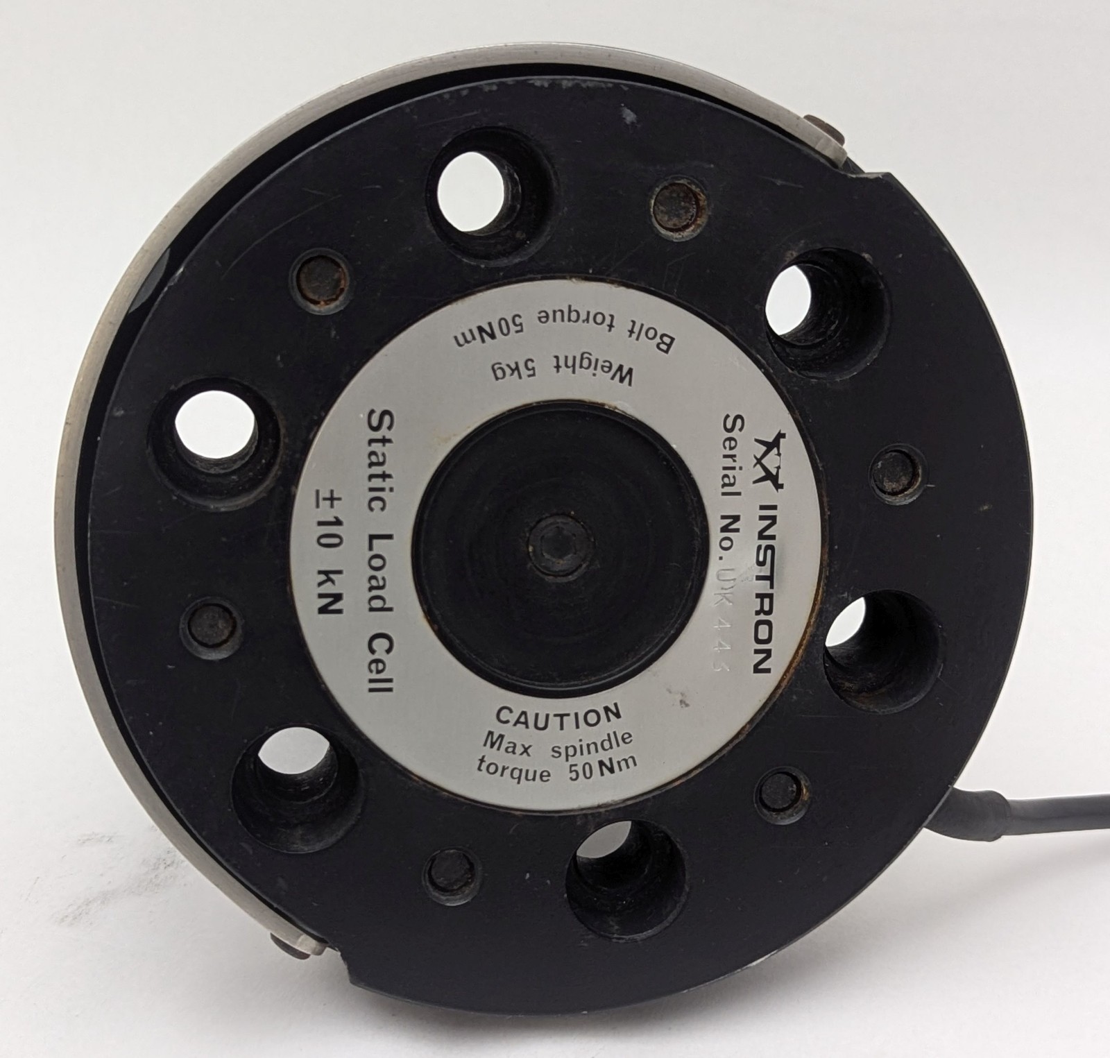 Instron 2525-804 Static Load Cell 10kN 2250lb Tension Compression 4400 5500 5800