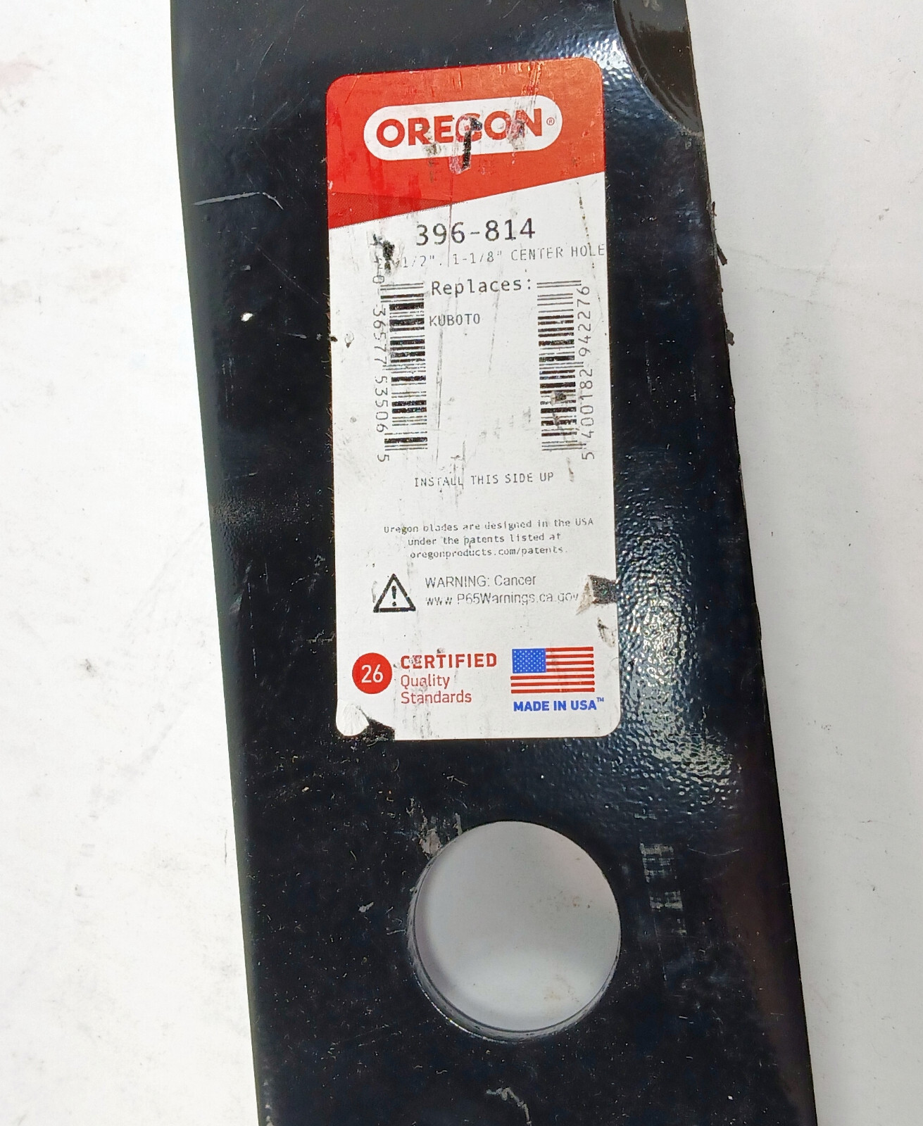 1 NEW OREGON 396-814 24 ½” GATOR G6 LAWN MOWER MULCHING BLADE NNB **MAKE OFFER**