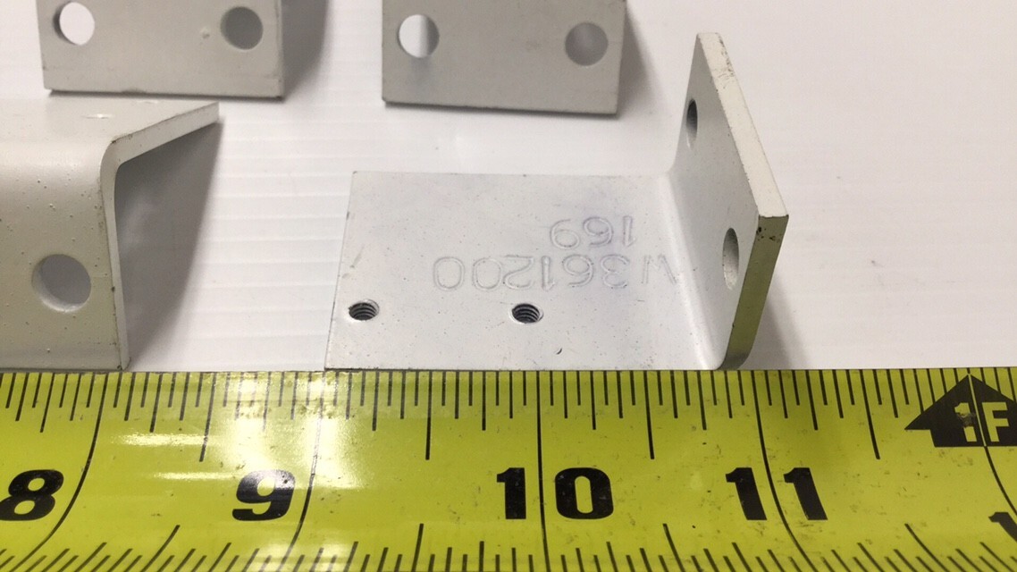 Comau Type W361200169 Angle Bracket 1-9/16″ X 2″ W/1″ Base Length (Pack OF 4)