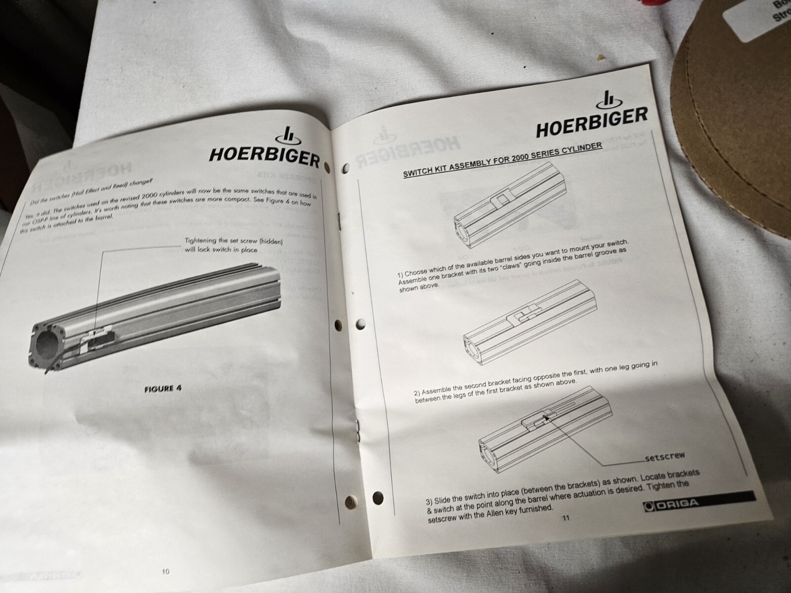 Origa SP128-B-S Hoerbiger Service Pack SP128BS Stroke 88″ Bore 80MM