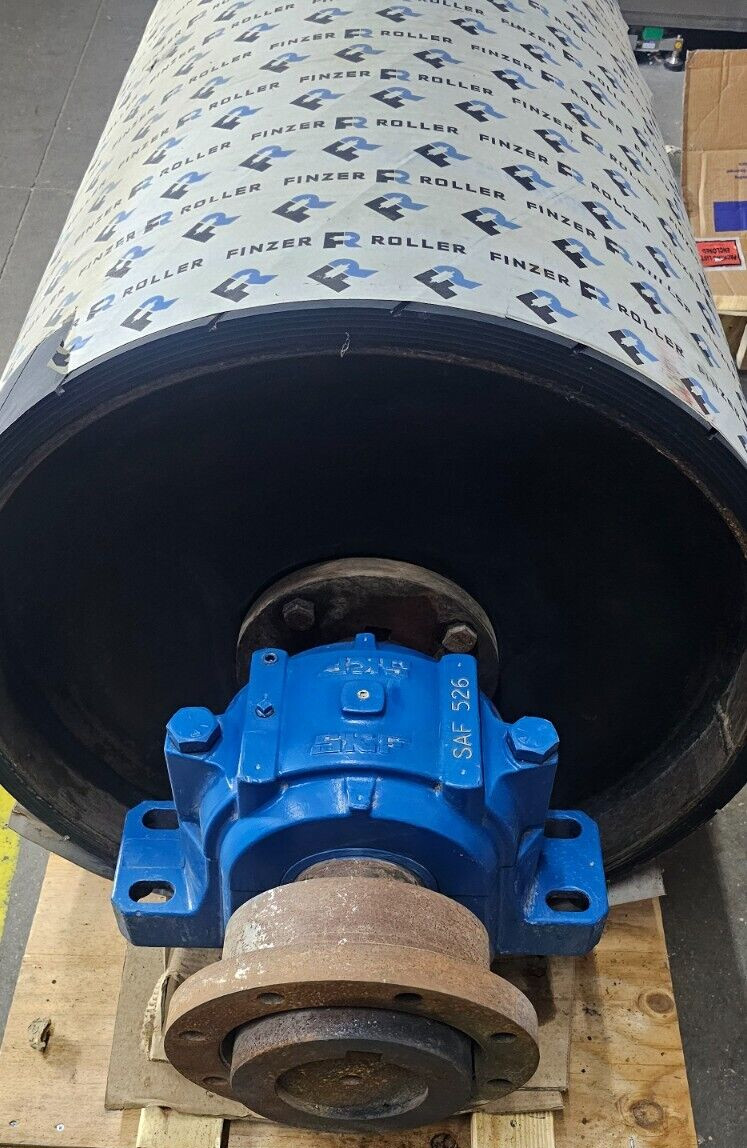 Finzer Roller Rubber Roller FRNC-MONT-RL02 30×31.25×57, Grooved CMD30057X50L4H