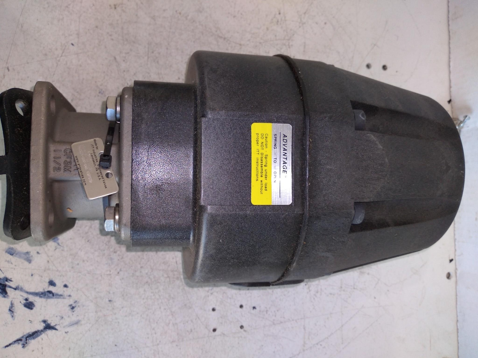 ITT DIAPHRAGM ENG VALVES 1.5-N-17-36-A116 90PSI 1-1/2″
