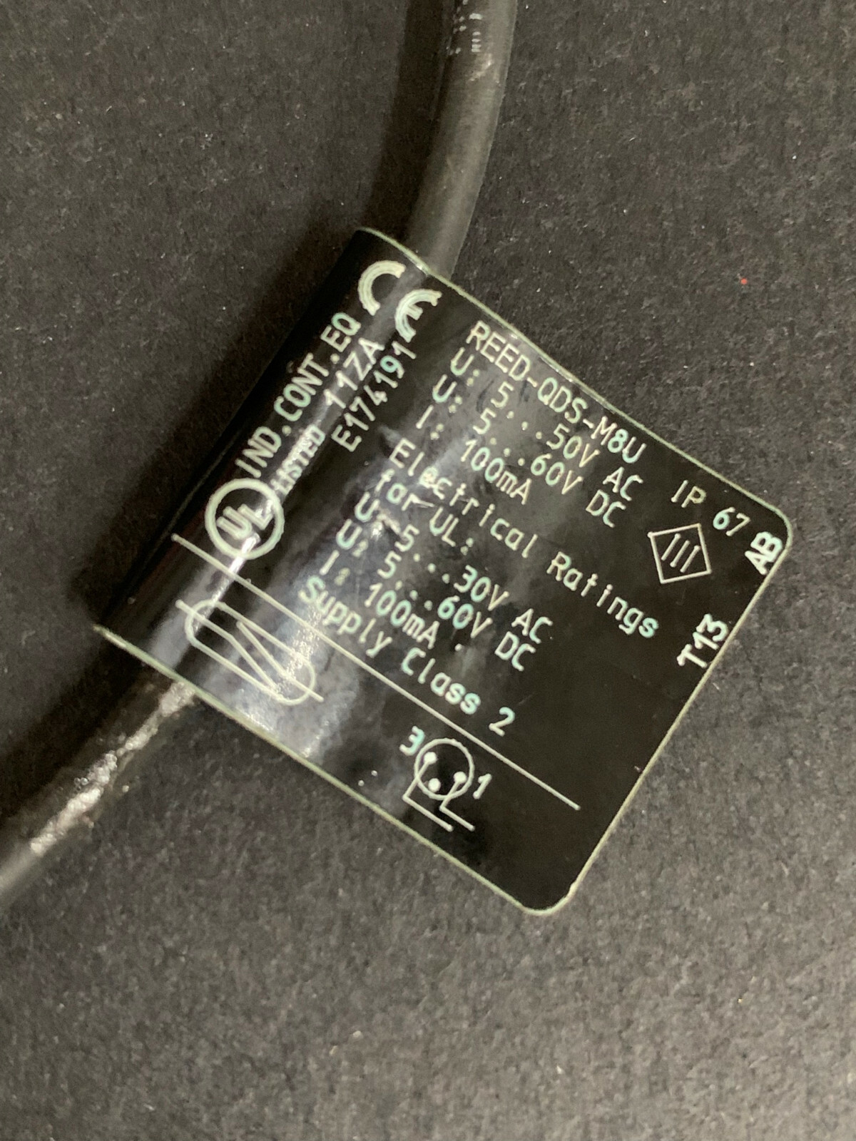 Numatics Reed-QDS-M8U Slot Switch – 30 Day Warranty