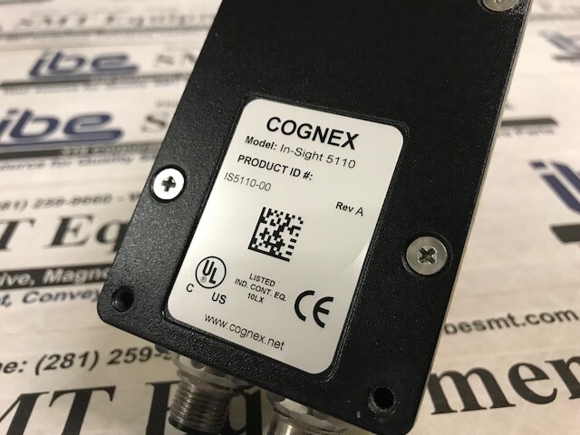 Cognex In-Sight Sensor Camra – IS5110-00 w/Warranty