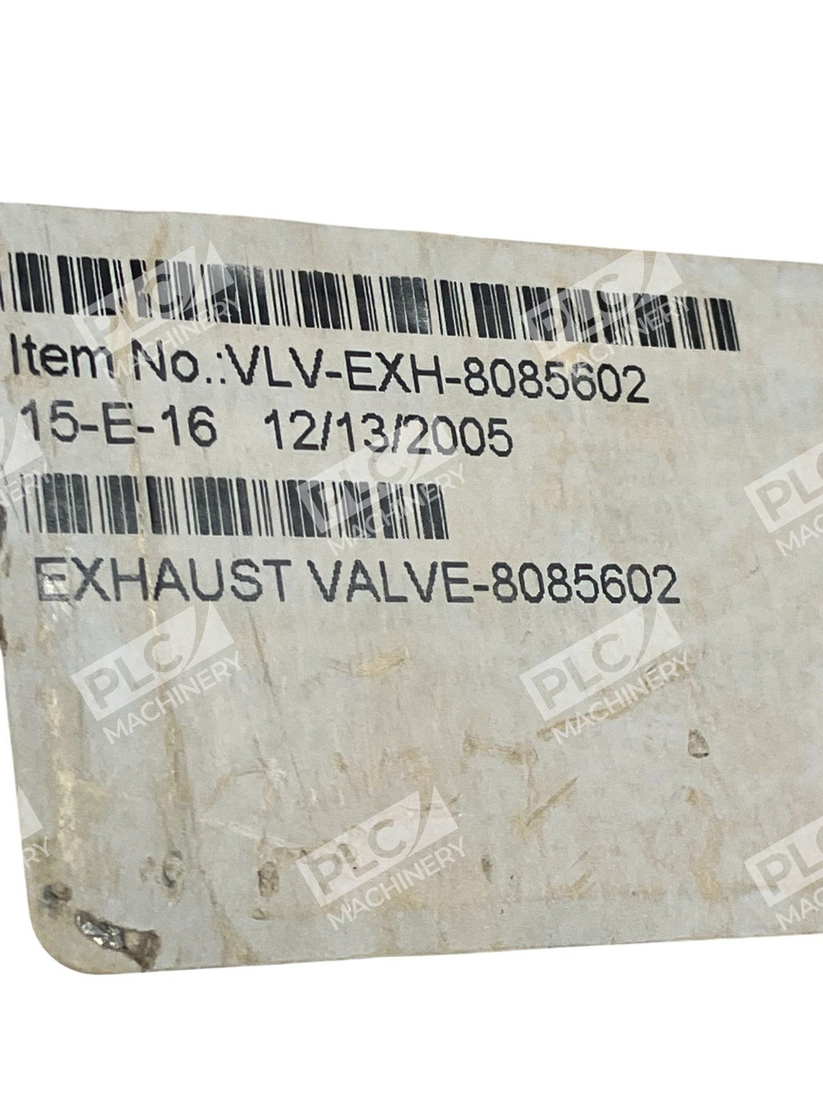 Martin Engineering 8085602 Quick Exhaust Valve