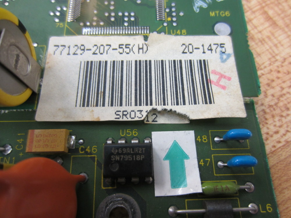 Allen Bradley 77129-206-52 PanelView Board 77129-207-52 #2 Non-Refundable