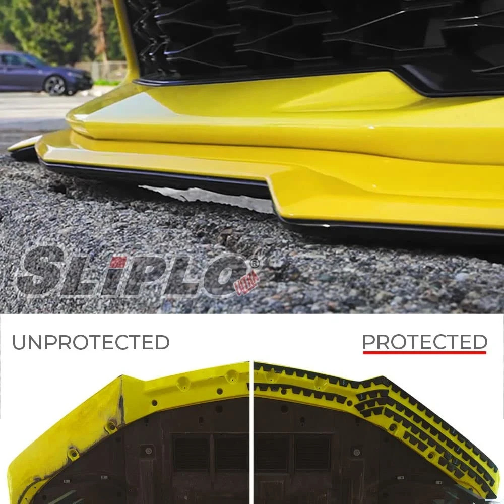 8 Pack SLIPLO Ultra Universal Front Bumper Scrape Guard Skid Plate Bumper Fro…