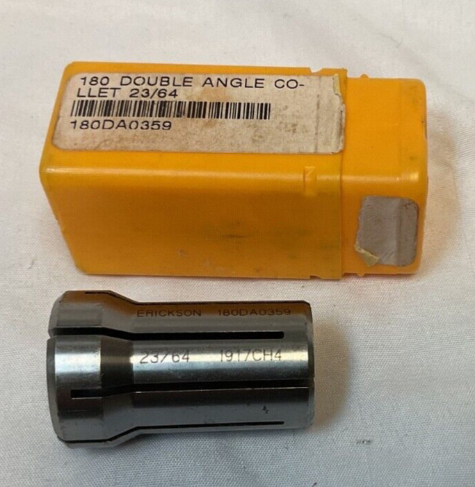 New Kennametal 180DA0359 Erickson Collet 23/64 1917CH4