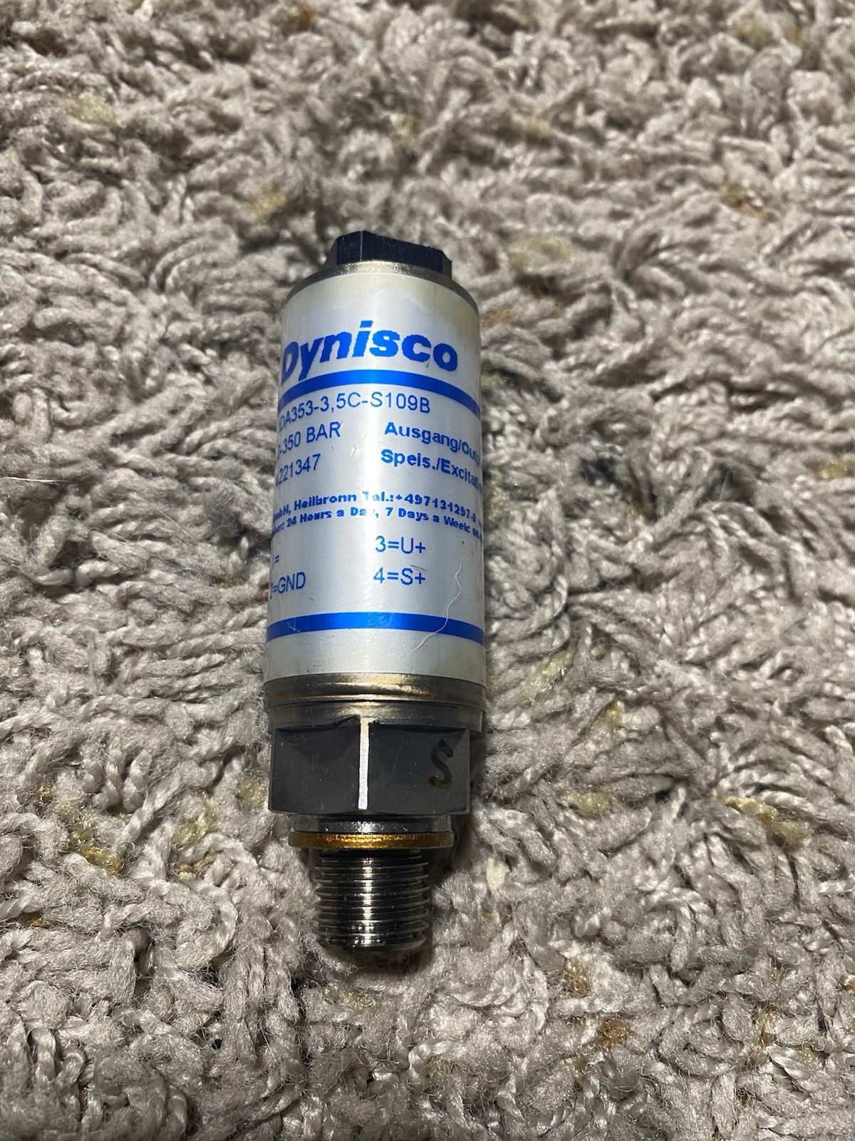 DYNISCO IDA353-3-5C-S109B Pressure Transducer