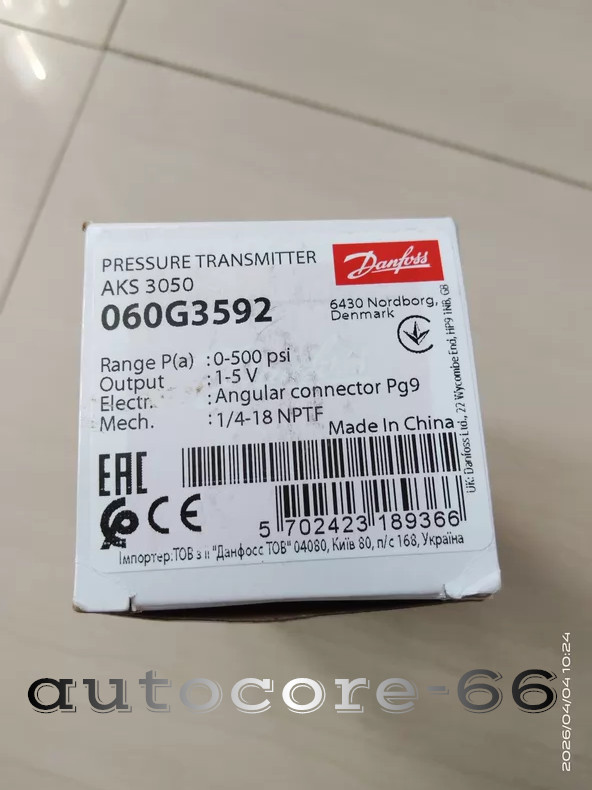 1PC NEW Danfoss AKS3050 Pressure Sensor 060G3592 Fast shipping One-year warranty