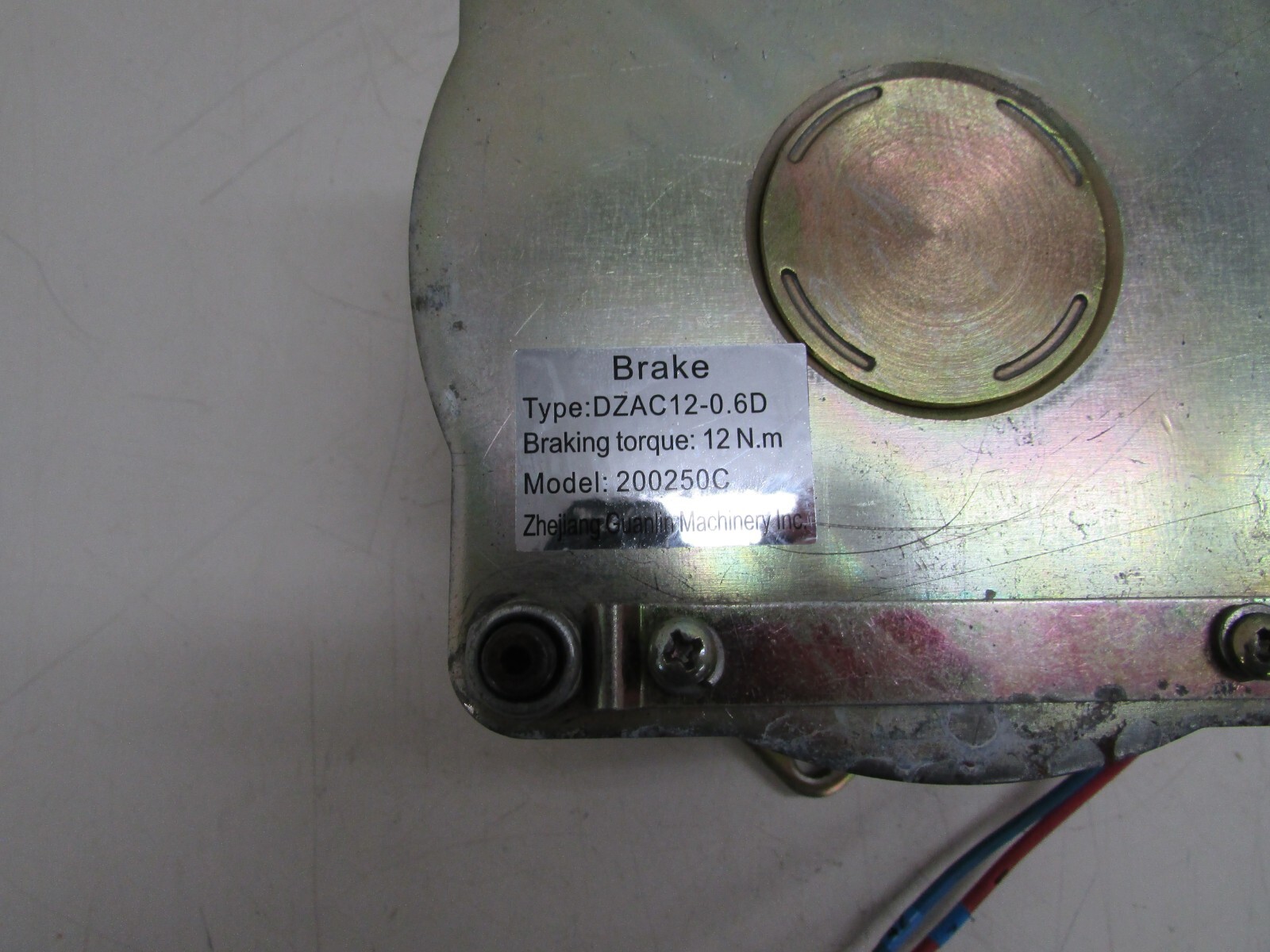 New. DAYTON 493W14 BRAKE ASSEMBLY FOR:452R42 452R44 452R48 452R49 452R51 452R52