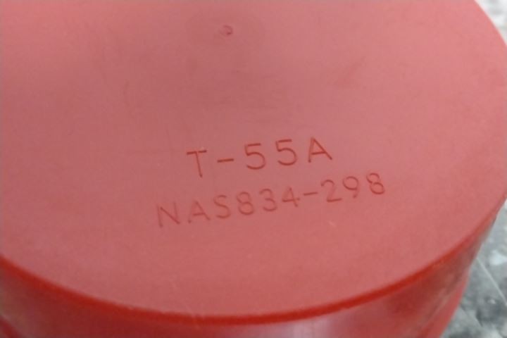 Caplugs T-55A 051901HB 500 Pk 3.38 In Overall Diameter Red Tapered Cap/Plug
