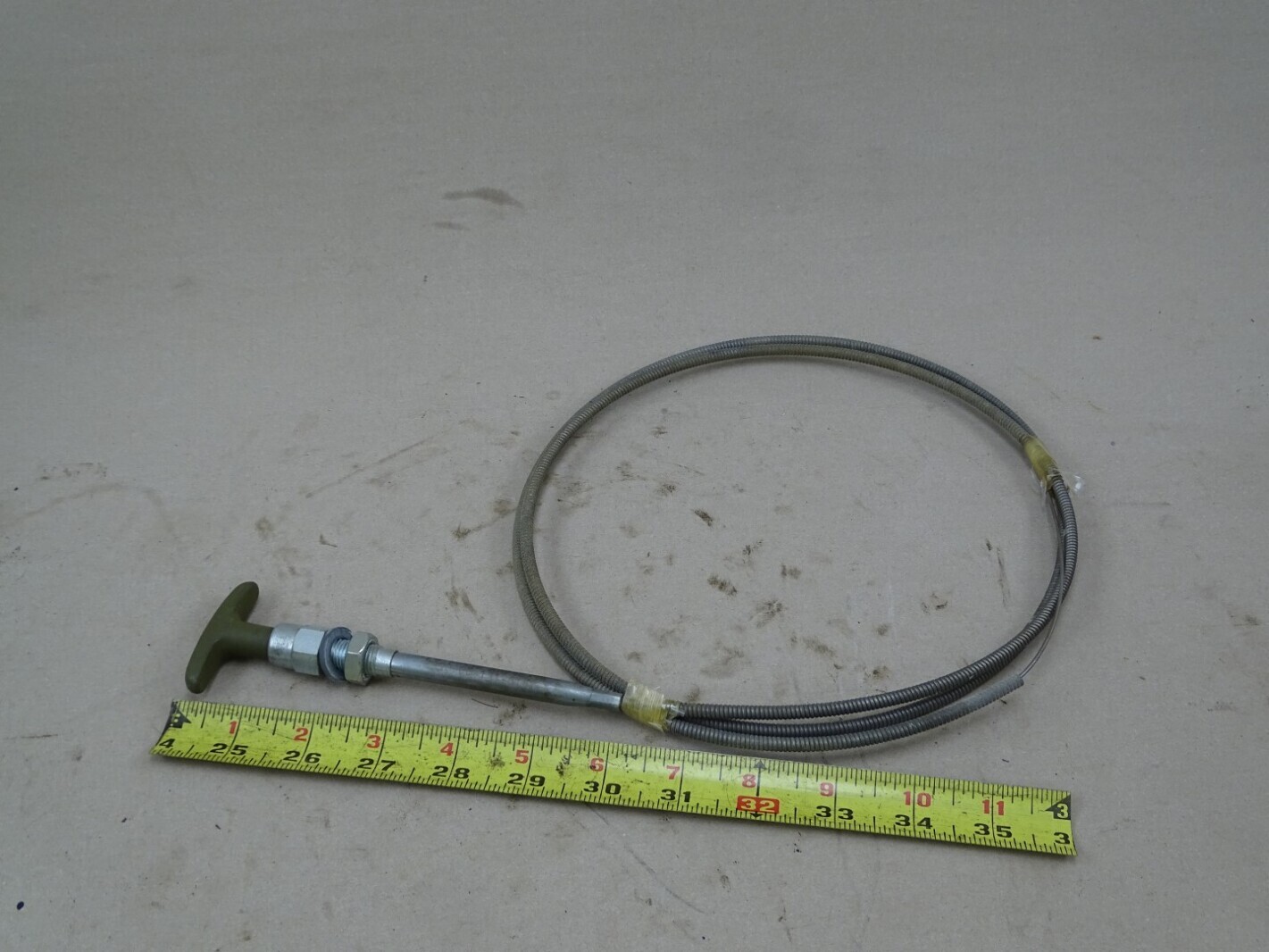 Military Vehicle Push-Pull Control Assembly 116-032-280, 2990-00-131-6151