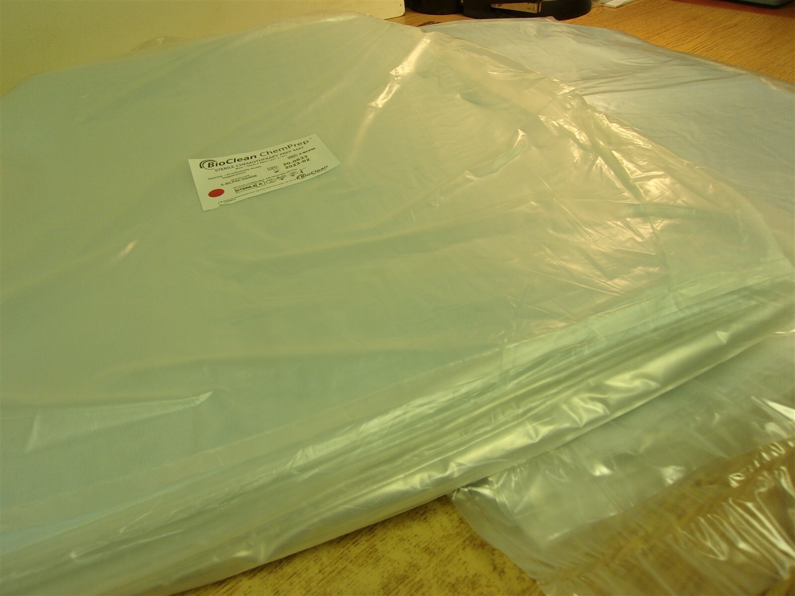 NEW BioClean Chemprep Sterile Prep Mat 56x40mm S-BCPM-5640B exp 2/23 Lot/46
