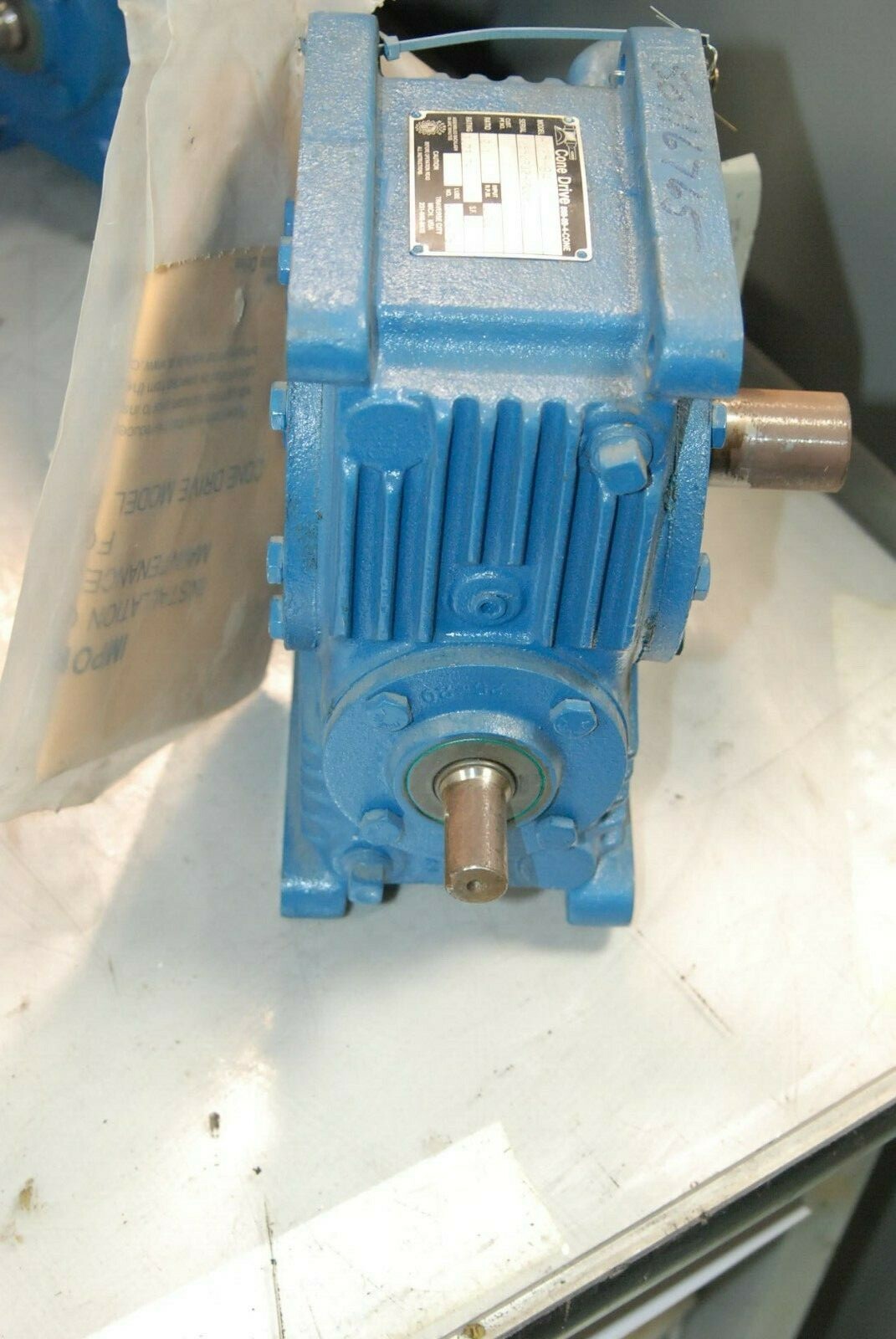 CONE DRIVE HV25-8A 10:1 WORM GEAR REDUCER New no Box