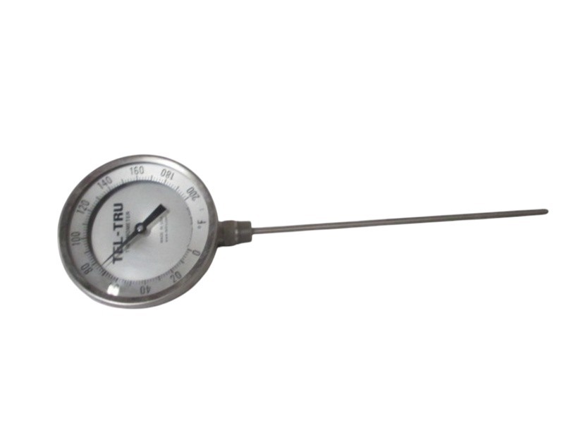TEL-TRU 56439532 THERMOMETER 0/200F NSNP