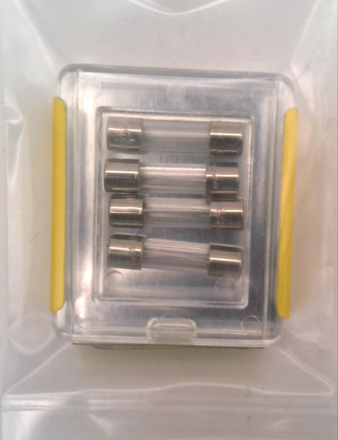 BUSSMANN GMA-10-R FUSE GLASS 10A 125VAC 5X20MM (LOT OF 4)