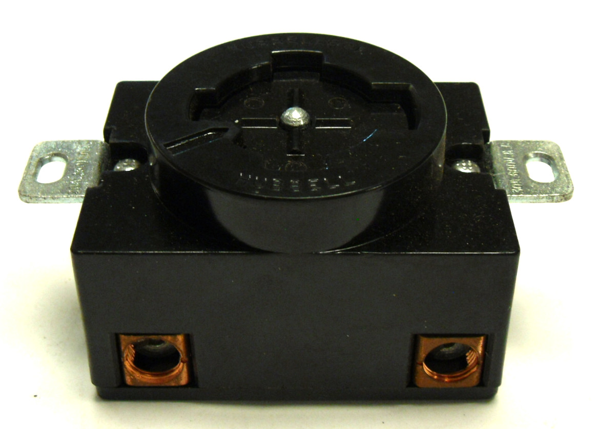NEW IN BOX HUBBELLOCK 20403 OUTLET 4 WIRE NOT GROUNDED 30A 600V 20403NG