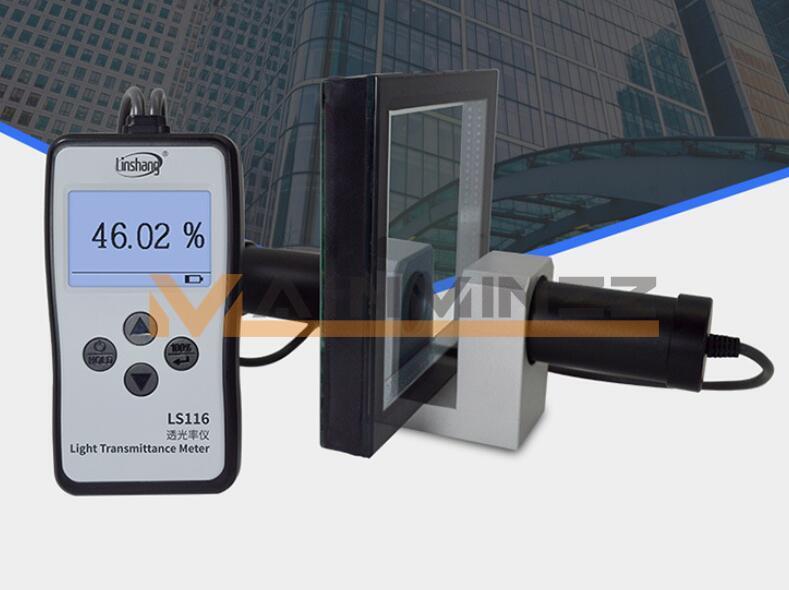 LS116 Light Transmittance Meter Auto-calibration Transmission Meter 380nm-760nm