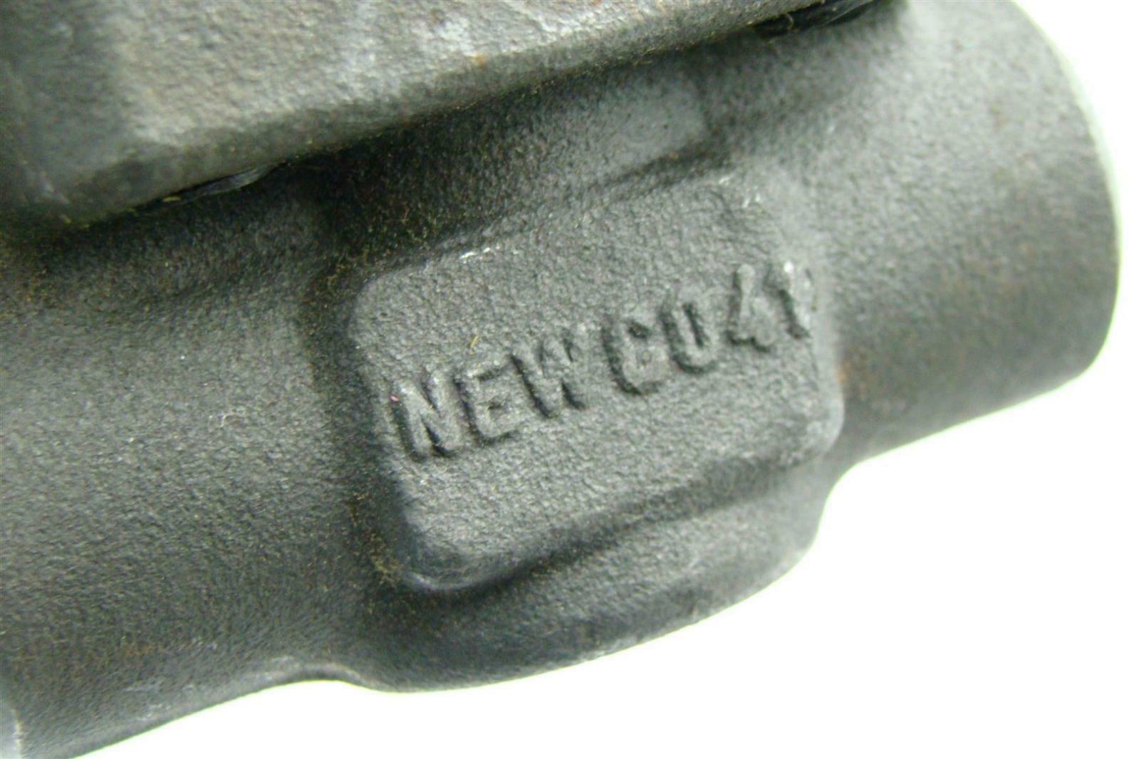 Newco 1/2″ Class 800 Cast Iron Gate Valve 41 BR103 18X-FS4/3-NC-RP