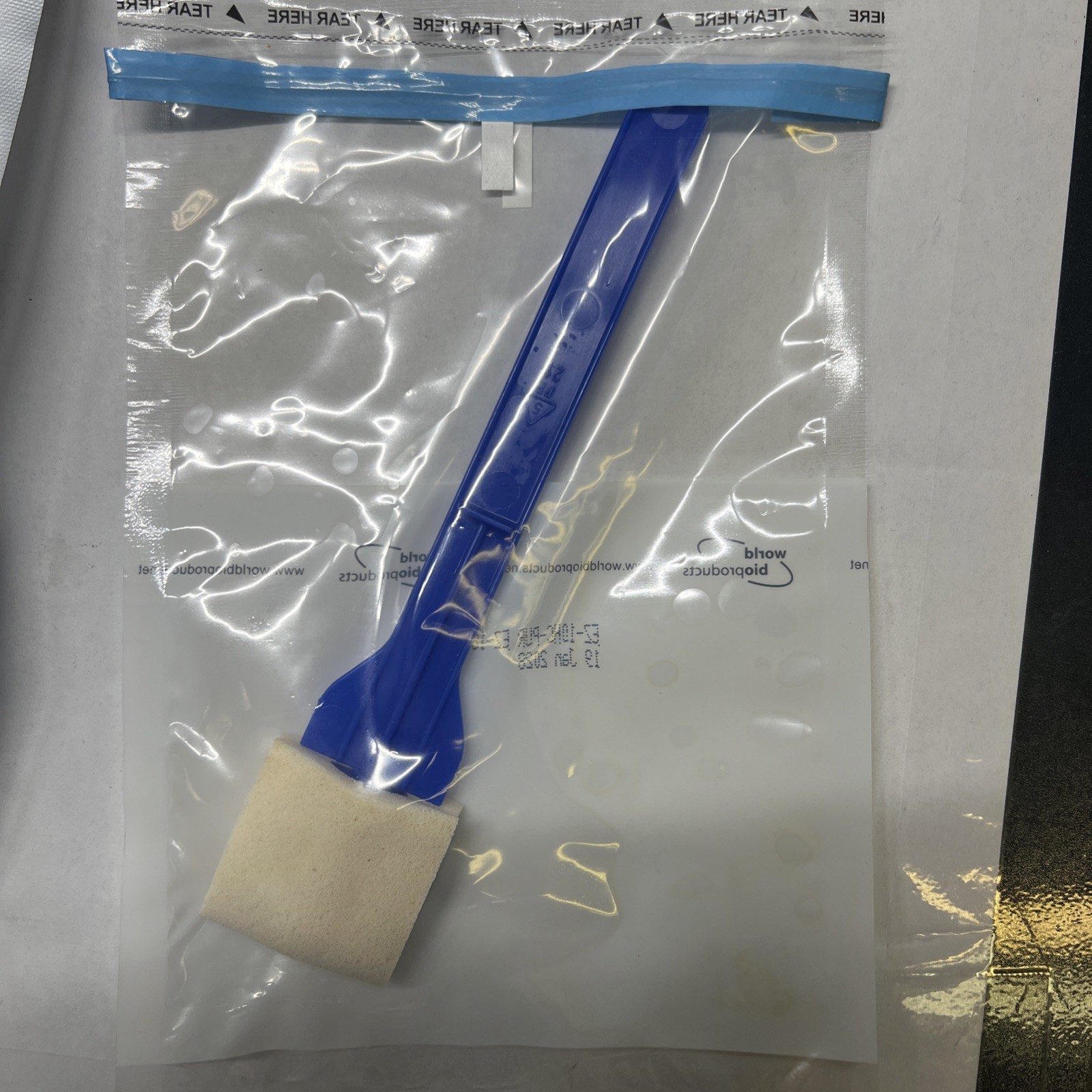 World Bioproducts EZ-10LET-PUR Surface Sampling EZ Reach Sponge