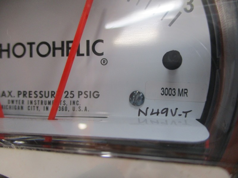 DWYER 3003MR 125VAC 1A 25PSI 0-3 NSMP