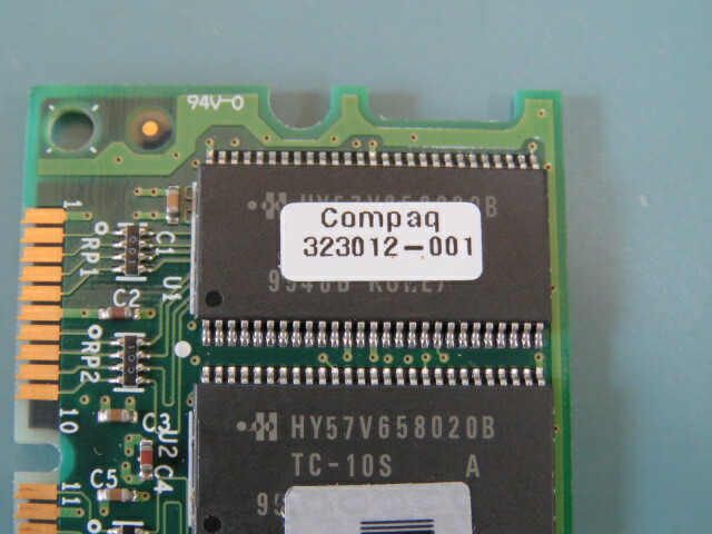 COMPAQ 323012-001 Qty of 3 per Lot 654mb Memory Module SDRAM PC100
