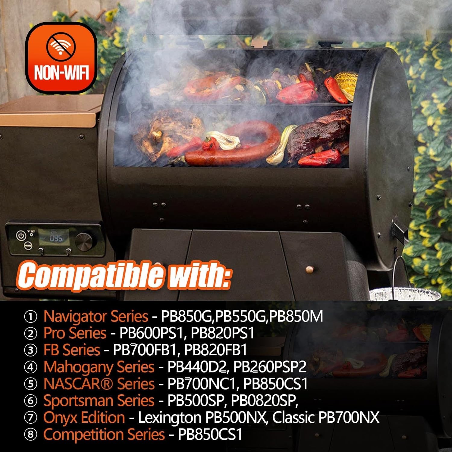 Digital Control Board Replacement for Pit Boss Grills, Compatible with PB550G, P