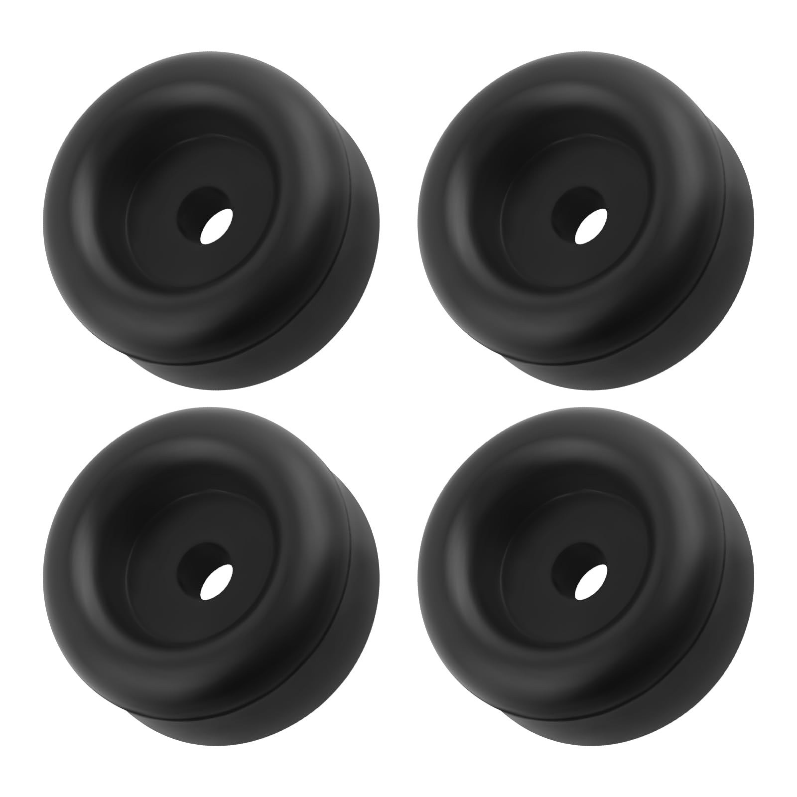 4PCS 2.12 Inch Rubber Bumper Stops Shock-Absorbing,Trailer Ramp Door Rubber