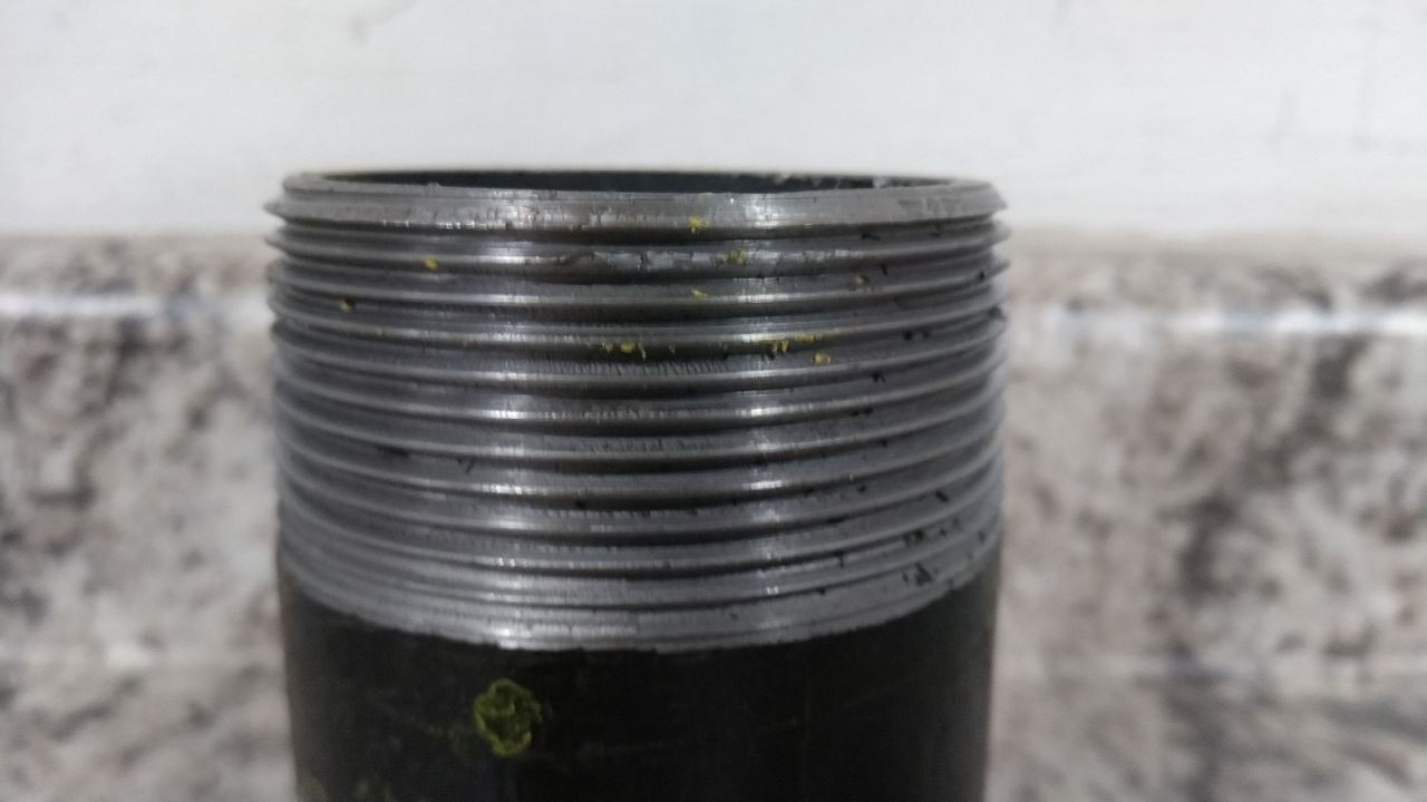 Brand Name 4073N176 5 Pk 4 In L Thick-Wall Steel Threaded Pipe