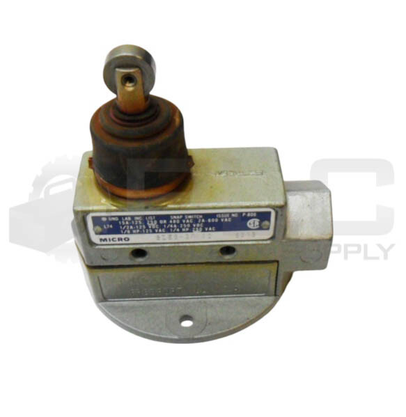 NEW MICRO SWITCH BZE6-2RN80 LIMIT SWITCH 15A 600VAC 250VDC *READ*