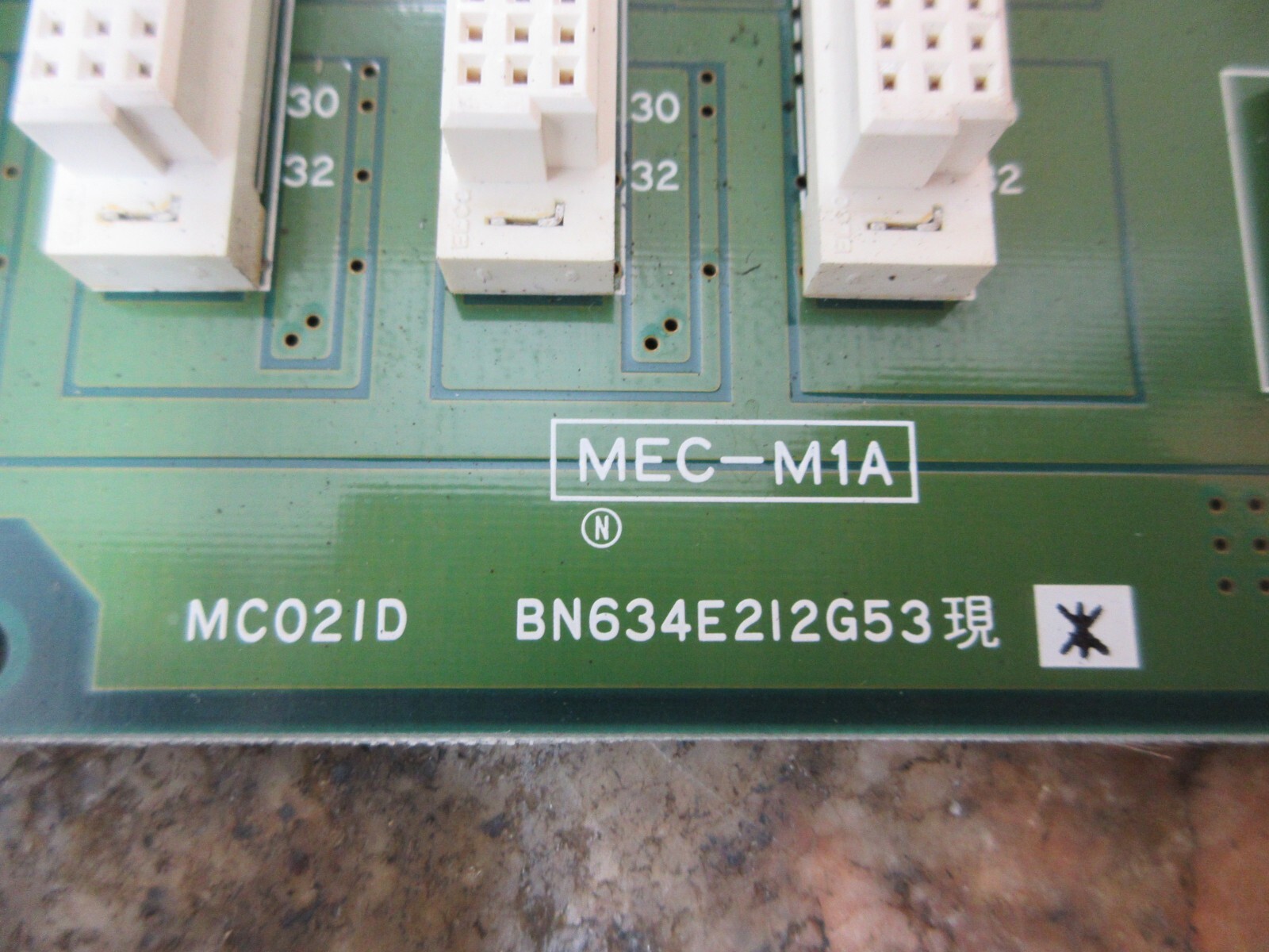 1996 MITSUBISHI CX-20 EDM MC021D BN634E212G53 CNC
