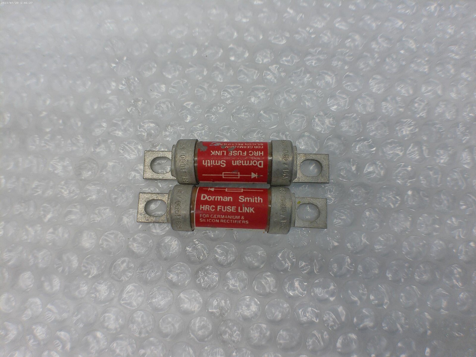 DORMAN SMITH GSB-1000/15A FUSE LOT OF 2 NSNP