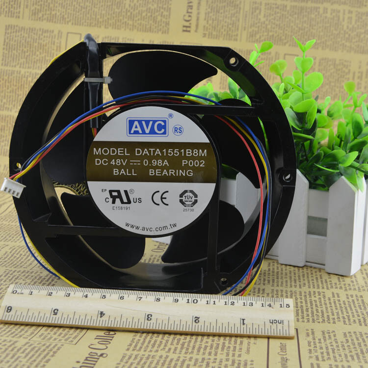 1PC For Fan AVC DATA1551B8M 48V 0.98A Z#1