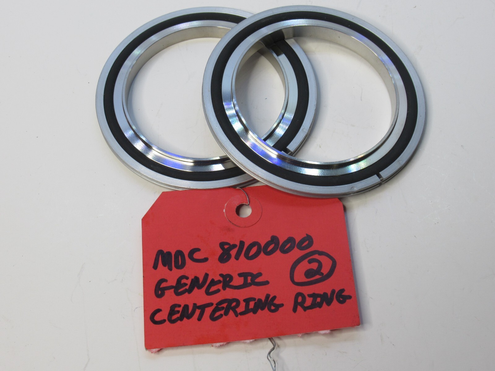 (NEW – Lot of 2) MDC 810000 Centering Ring