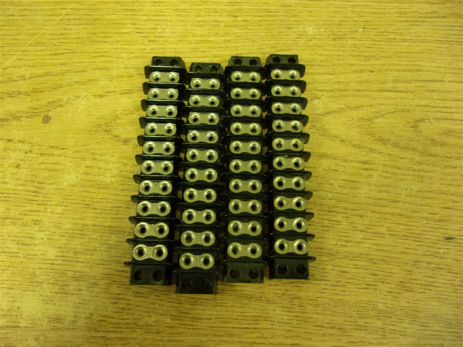 Kulka 600GP-10NH 2-Row 10-Position Terminal Blocks, Lot of 4 *FREE SHIPPING*
