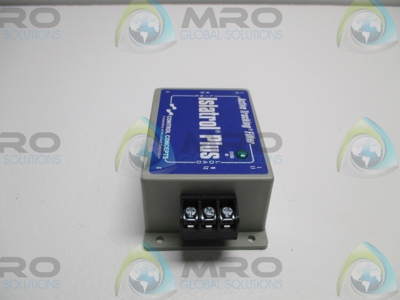 CONTROL CONCEPTS IC-+102 ACTIVE TRACKING FILTER UNMP