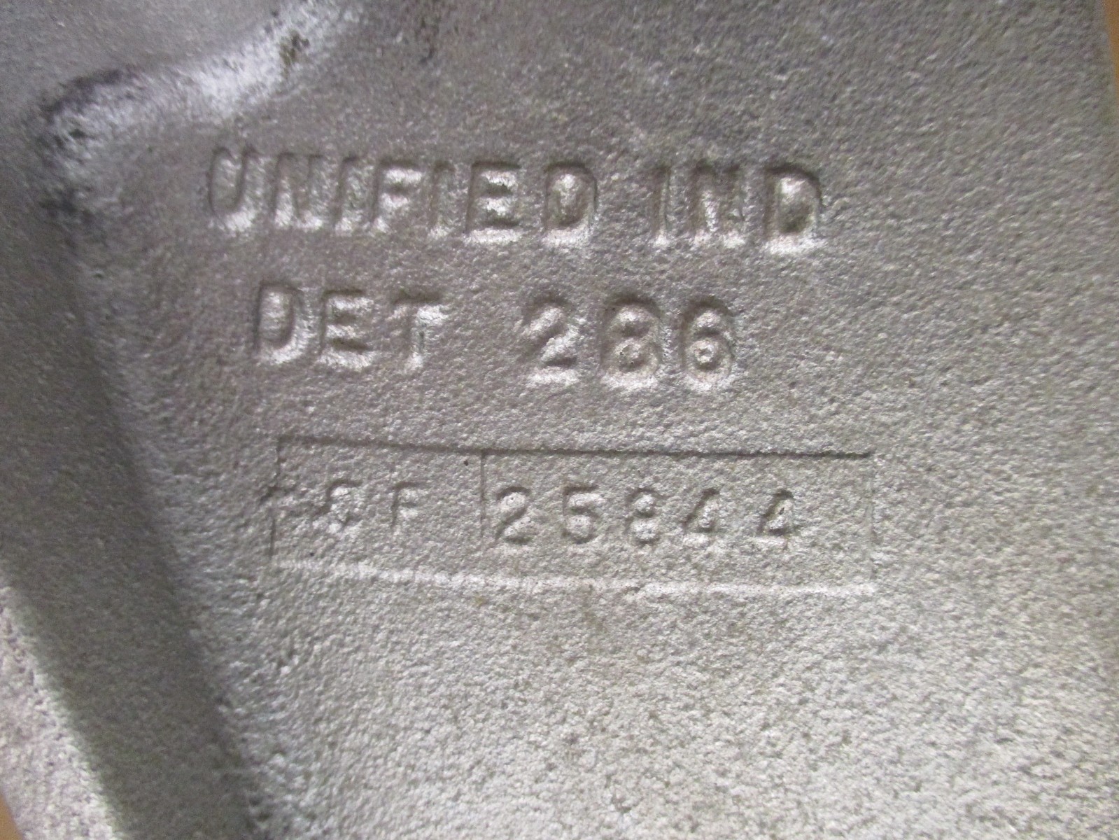 Lot of 4 Pieces Unified Ind DET 286 CF 25844 53495HM