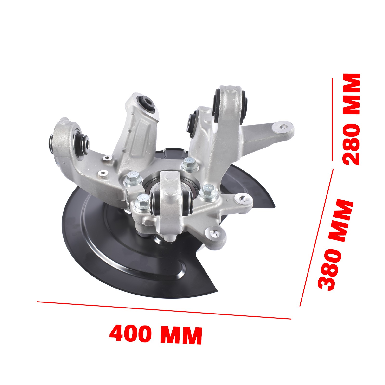 Rear Left Steering Knuckle & Wheel Bearing Hub Assembly Replacement- 2011-2019 F
