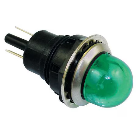 Dayton 22Ny65 Raised Indicator Light, Green, 240V