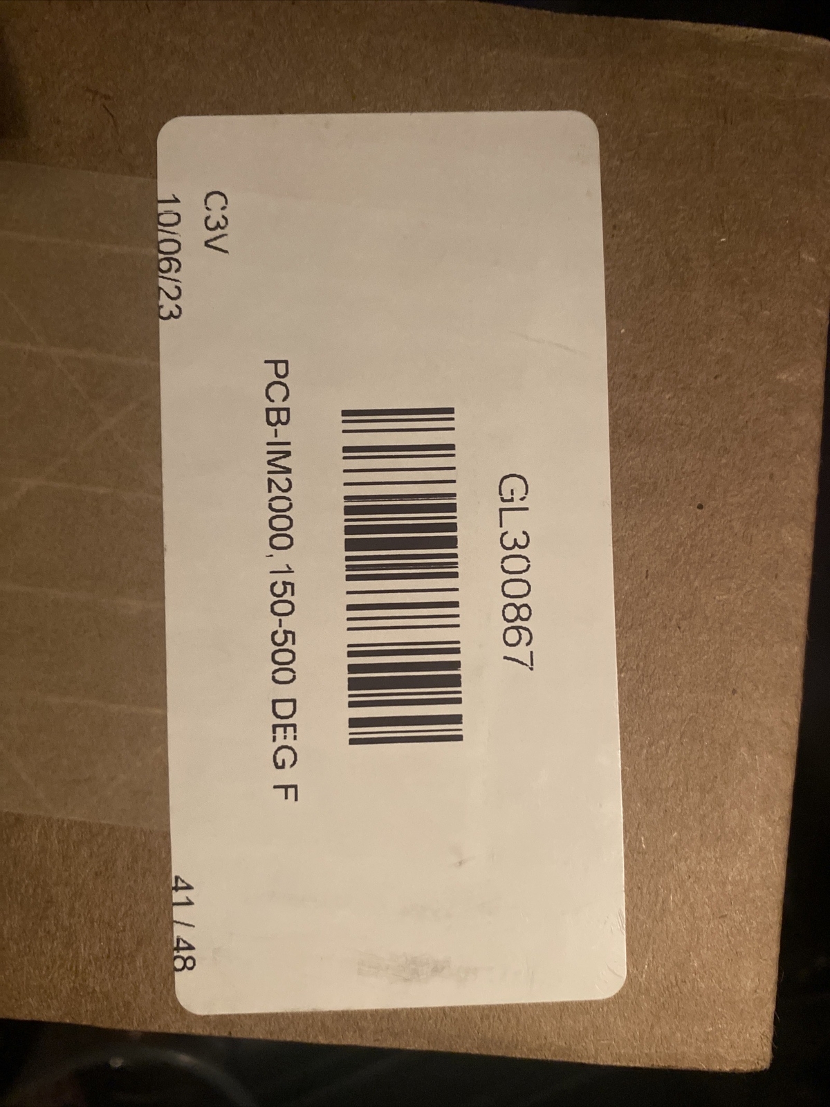 TEMPERATURE CONTROL GL800367