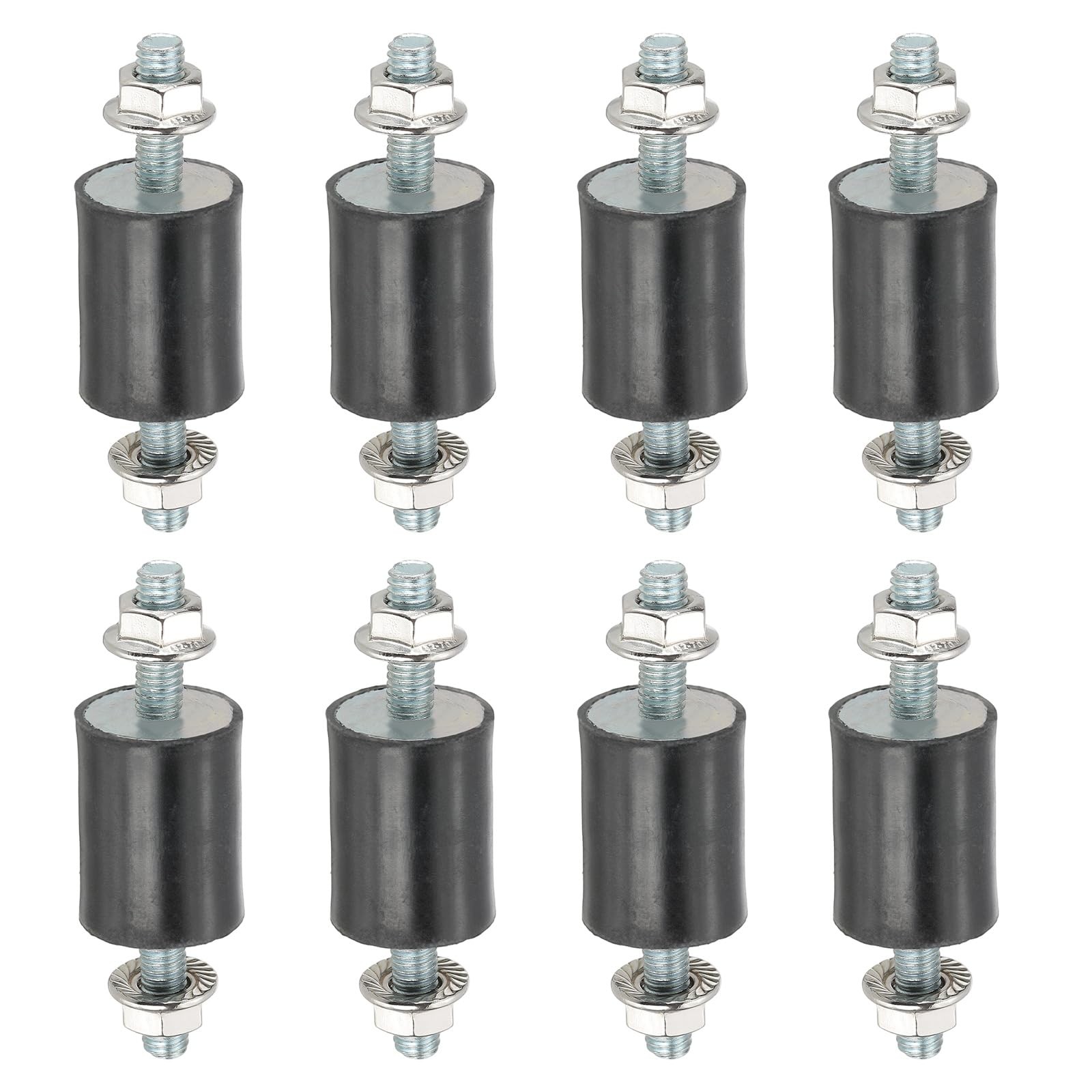 M5 20x20mm Isolator Mounts, 8 Pcs Studs Shock Absorber Anti-Vibration Isolati…