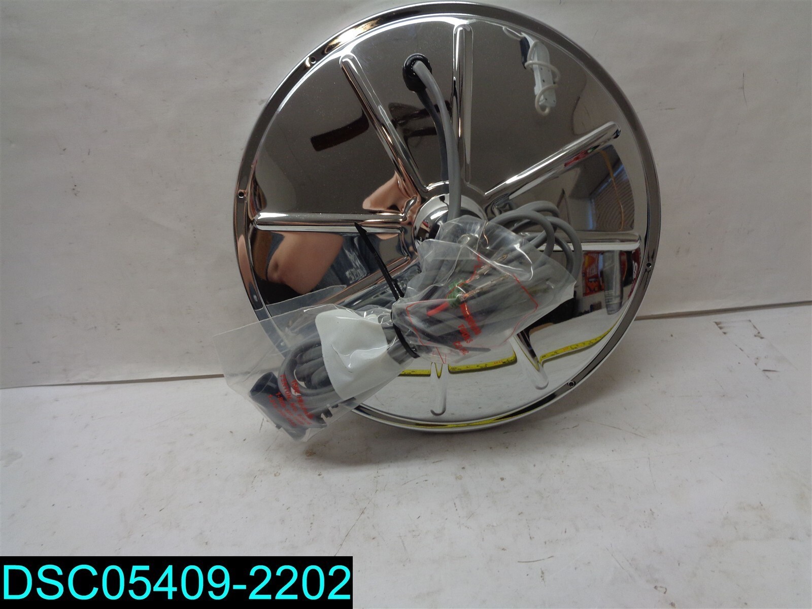 Sure Plus 8″ Convex West Coast Style Mirror 560 No Bracket NOS