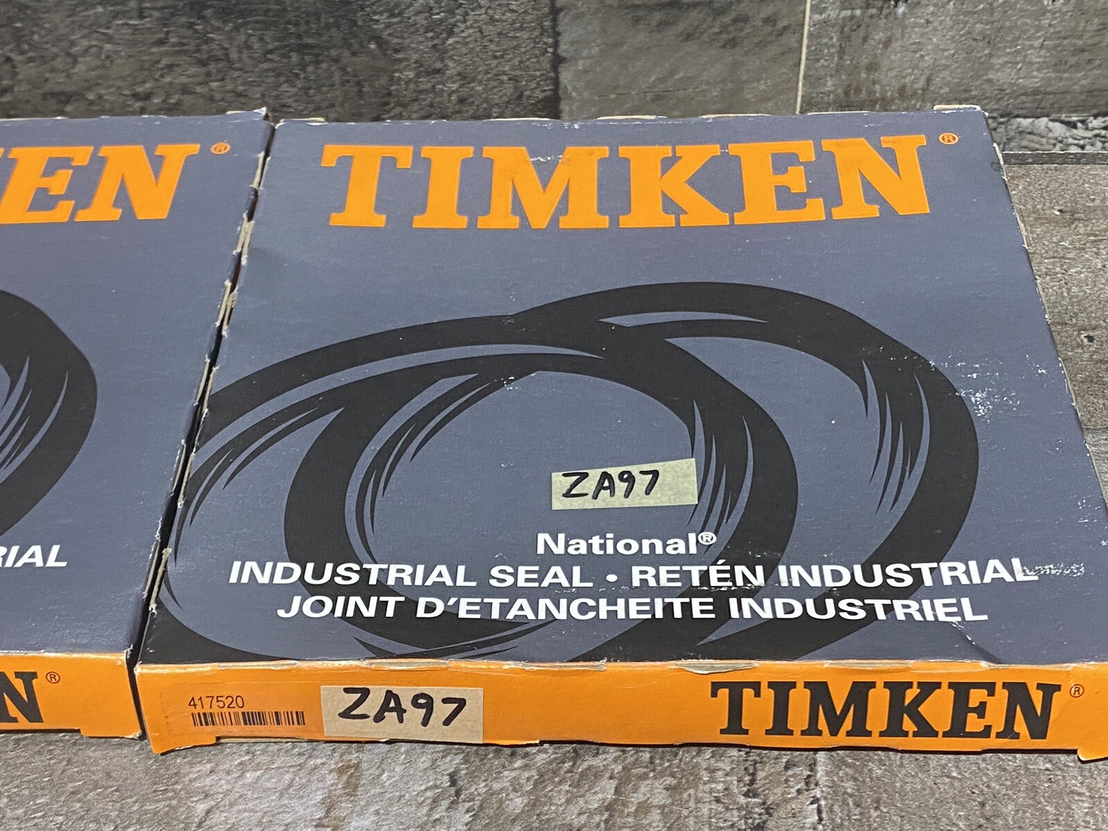 Lot of 2 TIMKEN OIL SEAL 417520: 4.312in ID X 5.751in OD X 0.500in New