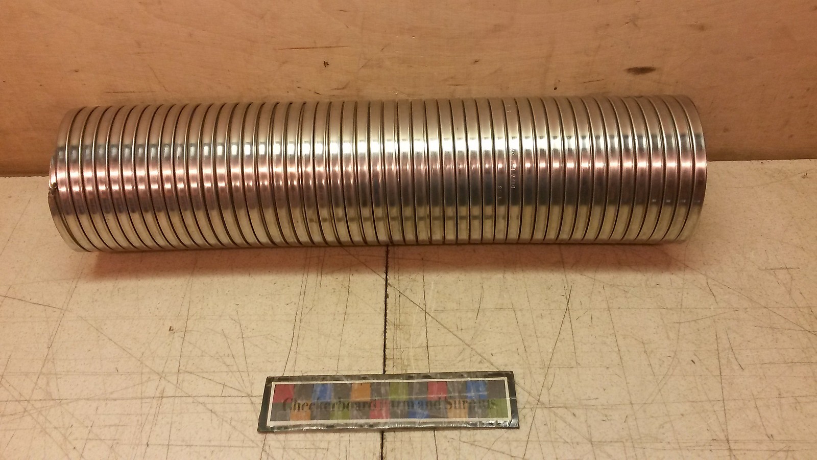 NOS Spartan Stainless Steel Flex Tube 0123-LL2-309 MRAP 4720015411203 4″ x 16″