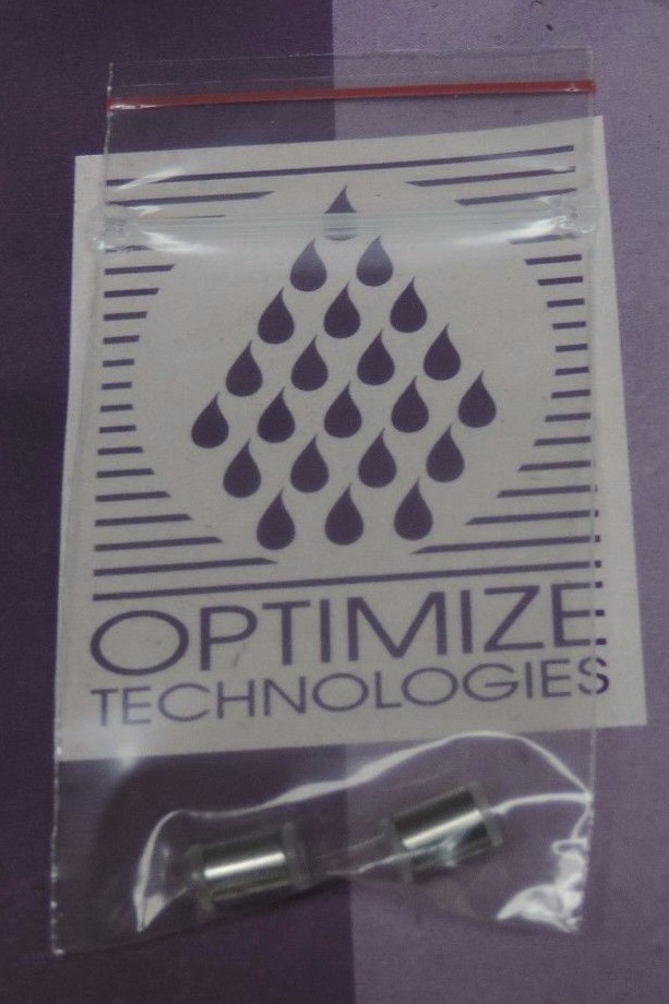 NEW OPTIMIZE TECHNOLOGIES 10-57-02004 1/8” SS RUBY/SAPH RPLCMT CARTRIDGE 2-PACK
