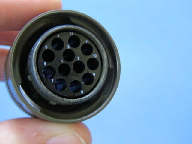RAYCHEM MIS-20065/2-007 Qty of 1 per Lot CIRCULAR CONNECTOR