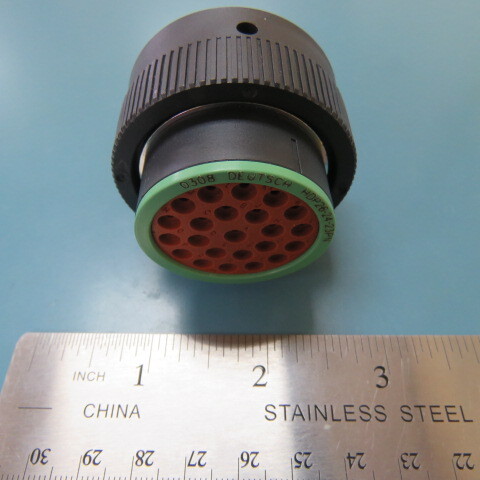 DEUTSCH HDP26-24-23PN Qty of 2 per Lot 23 Position Circular Connector Plug Hous
