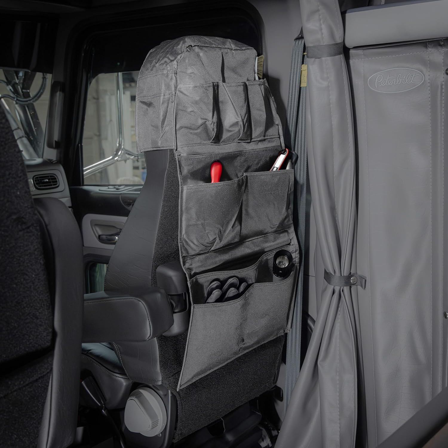 Car Seat Back Organizer Headrest Hanging Storage 6 Pocket Travel Essential