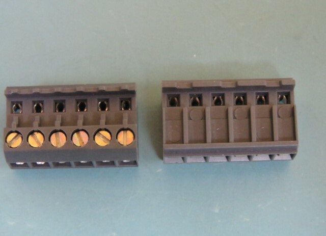 WECO 930-FL-DS/06 Qty of 25 per Lot Conn: Term Blk; PCB Plug in Screw 6 3.5 mm